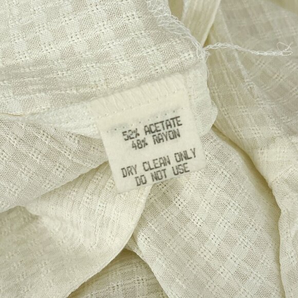 Moda Milano Boyds Mens Tall Ivory Short Sleeve Button-Up Shirt White XL Tall* - Picture 4 of 11